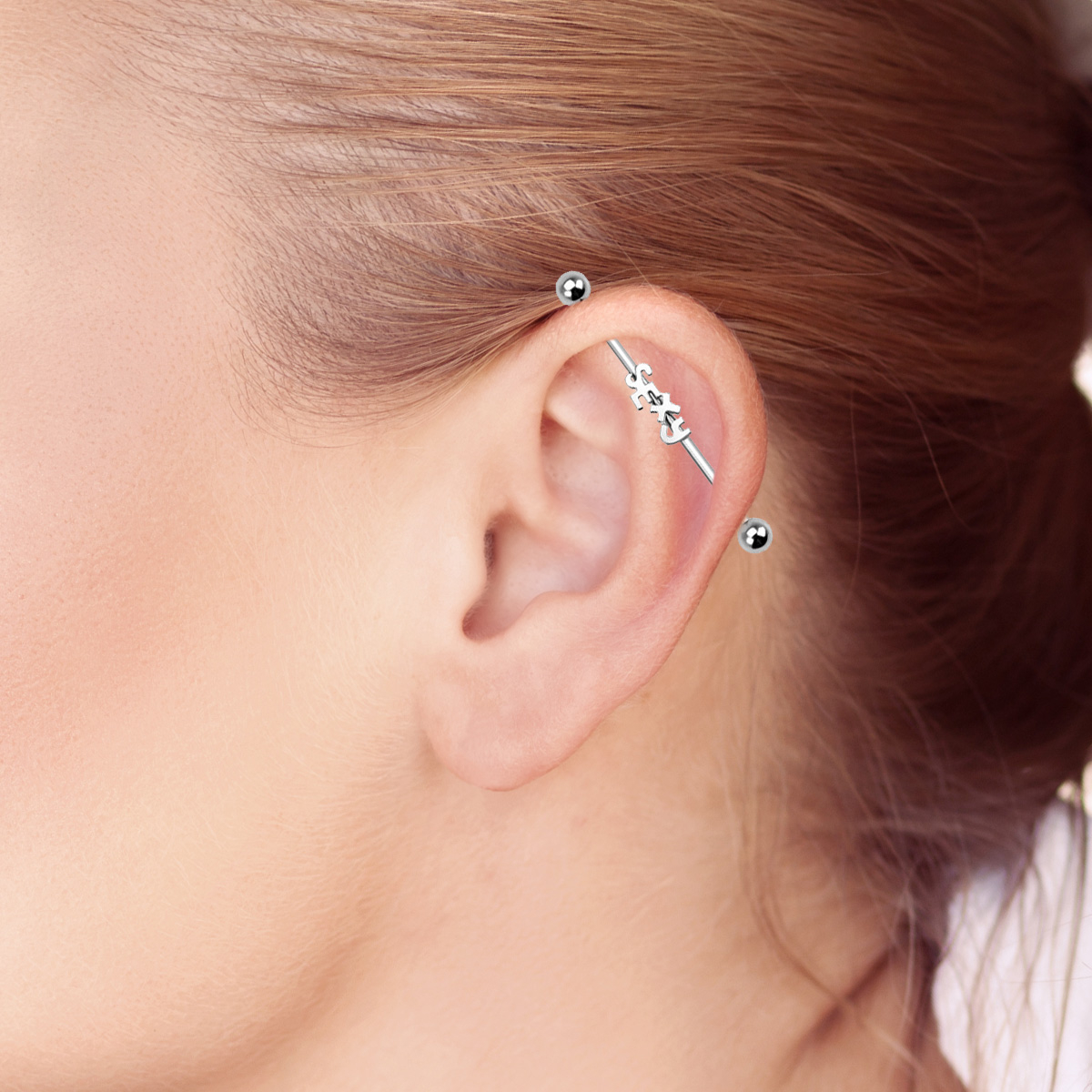 Barra industrial con scritte