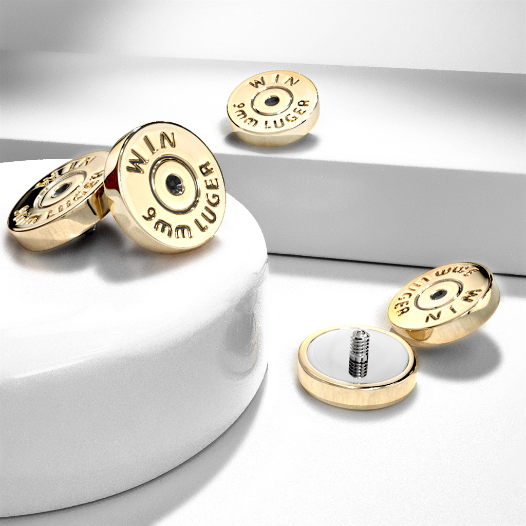 Dermal con parte posteriore a forma di pallottola