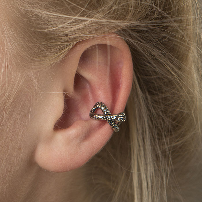 Earcuff con serpente