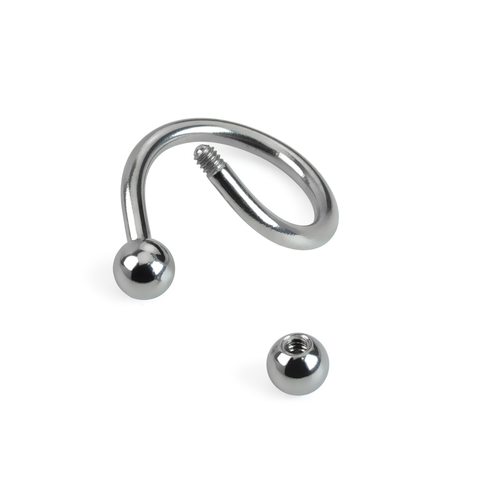 Spirale in vari colori con sfere