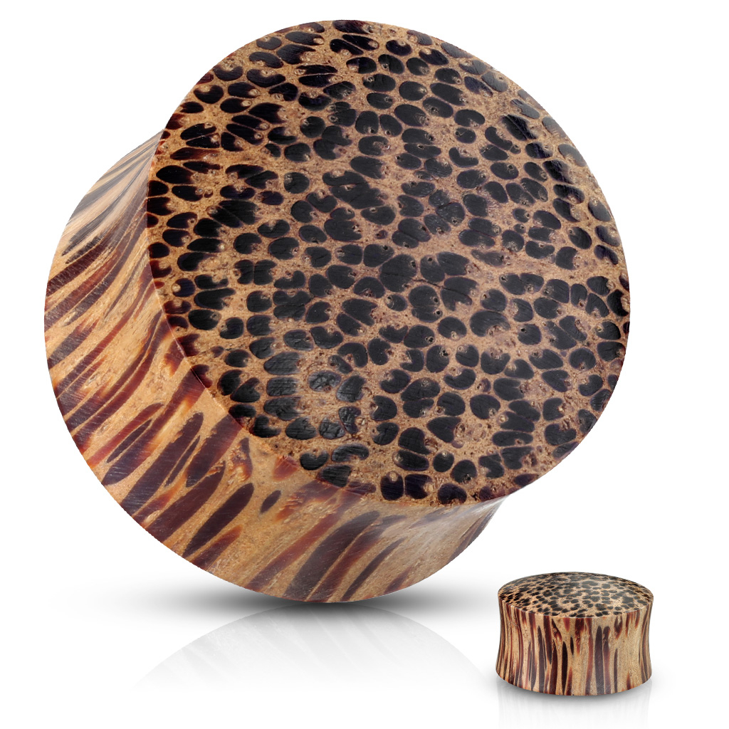 Plug di legno organico marrone