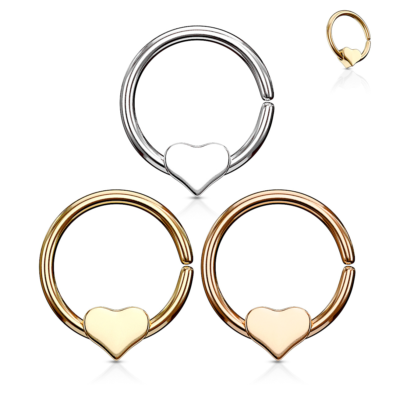 Cerchio con cuore allentato