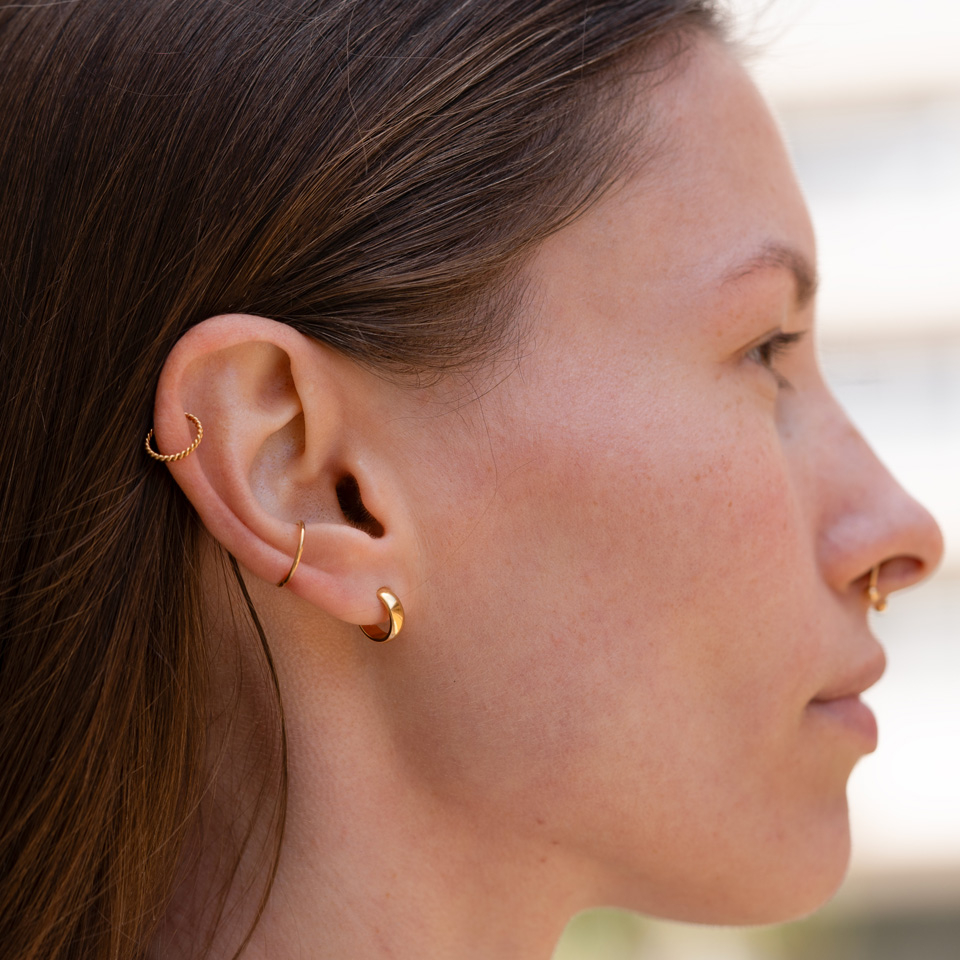 Endless ring con cardine in vari colori