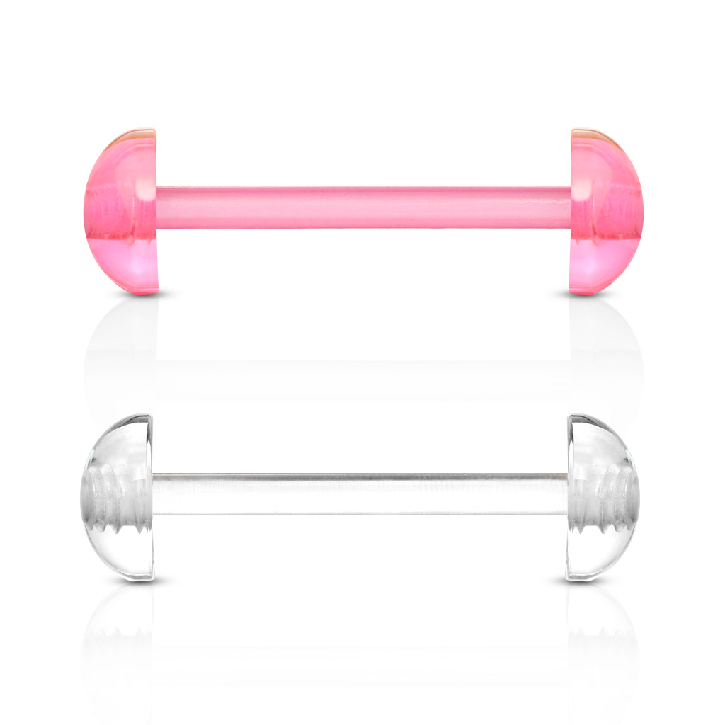 Retainer per piercing alla lingua