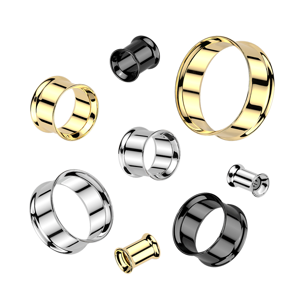 Tunnel in titanio con doppia svasatura