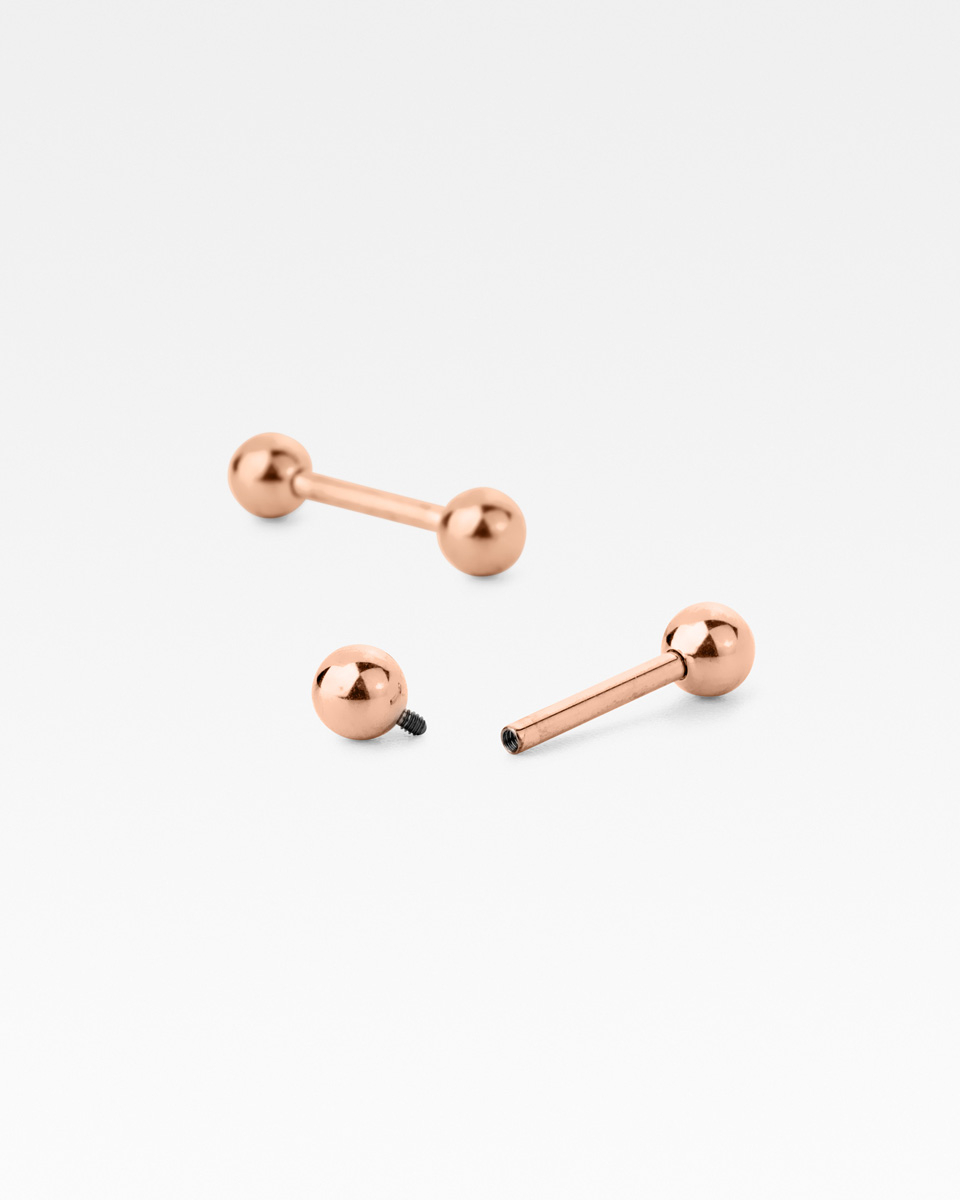 Barra dritta con sfere