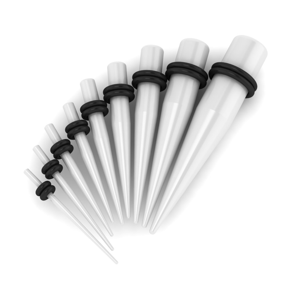 Set di taper in acrilico