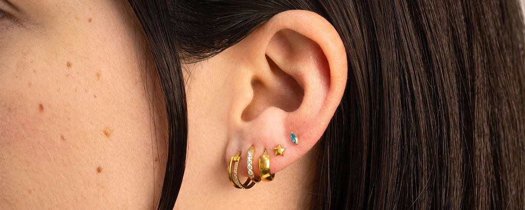 Gioielli in Titanio per Piercing All'Orecchio